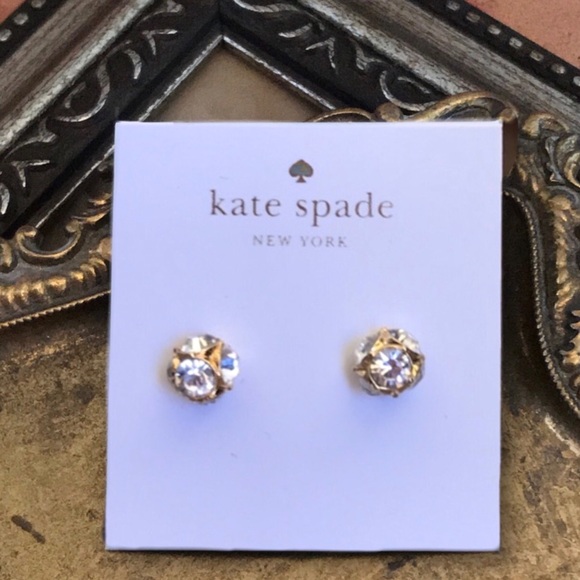 KATE SPADE • Lady Marmalade Crystal Earrings - Picture 3 of 3
